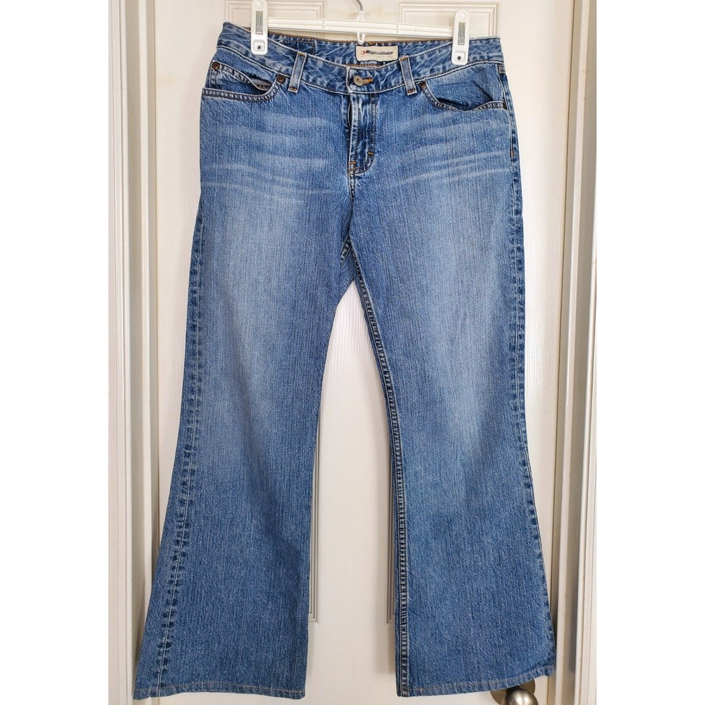 BKE Denim Liberty Jeans Blue Bootcut Low Rise Y2K Casual Western Festival 29
